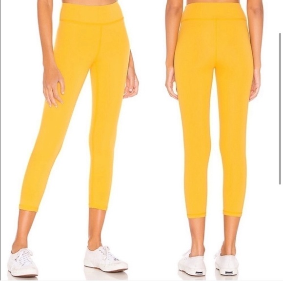 Lovewave Luka Leggins In Yellow NWT - Picture 1 of 6